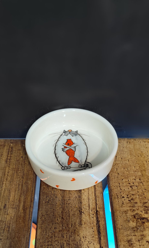 ظرف سرامیکی سگ و گربه