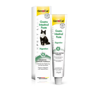 خمیر مالت گربه گاسترو اینتستینال جیم کت GimCat Gastro Intestinal Paste وزن 50 گرم