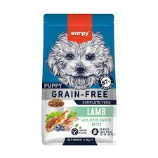 غذای خشک توله سگ ونپی با طعم گوشت بره Wanpy Grain Free Puppy وزن ۱.۵ کیلوگرم