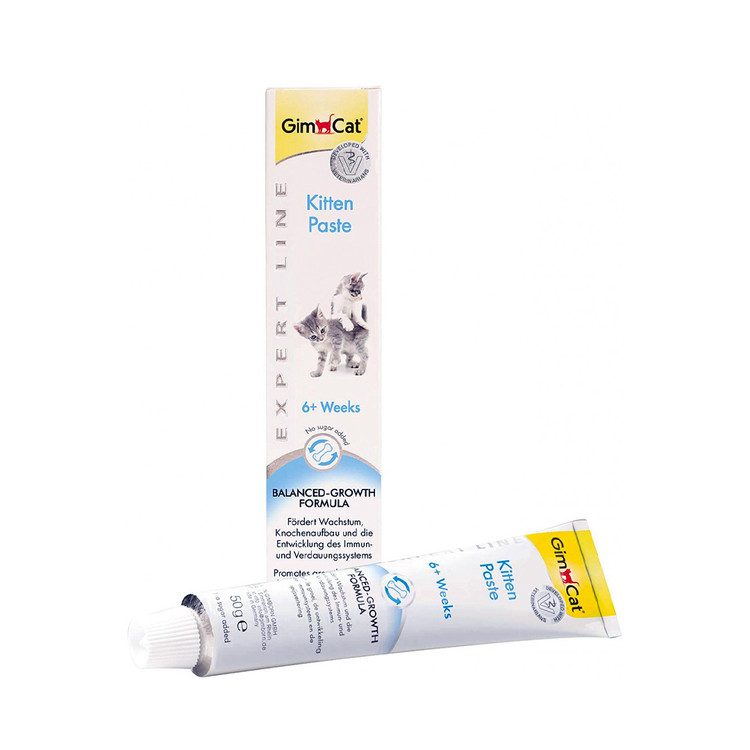 خمیر مالت و مولتی ویتامین بچه گربه جیم کت (GimCat Paste Multi Vitamin Kitten )وزن 50 گرم